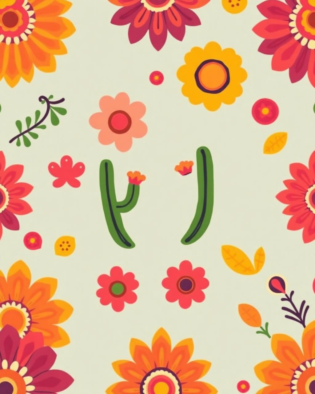 Pantalla del juego Camino Real con arte folclórico mexicano